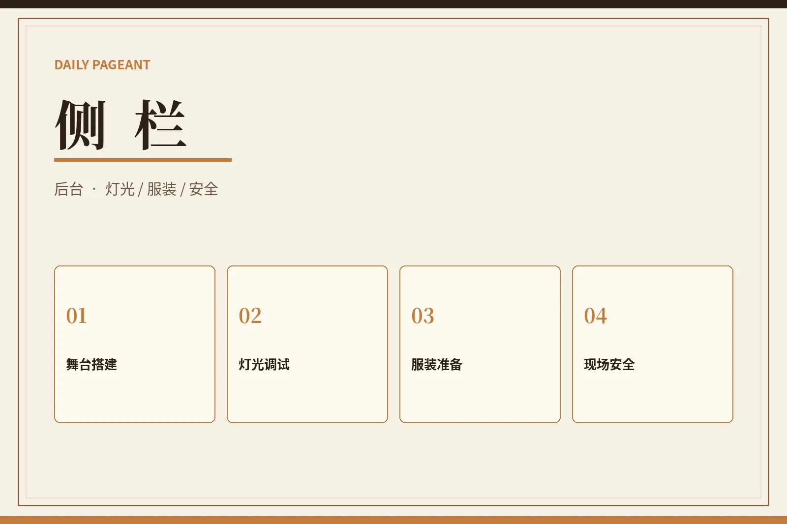 后台的安静秩序,是前台稳定表现的基础